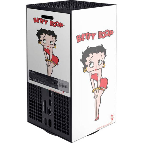 Betty Boop Pose XBox Series X Digital Edition Console Skin